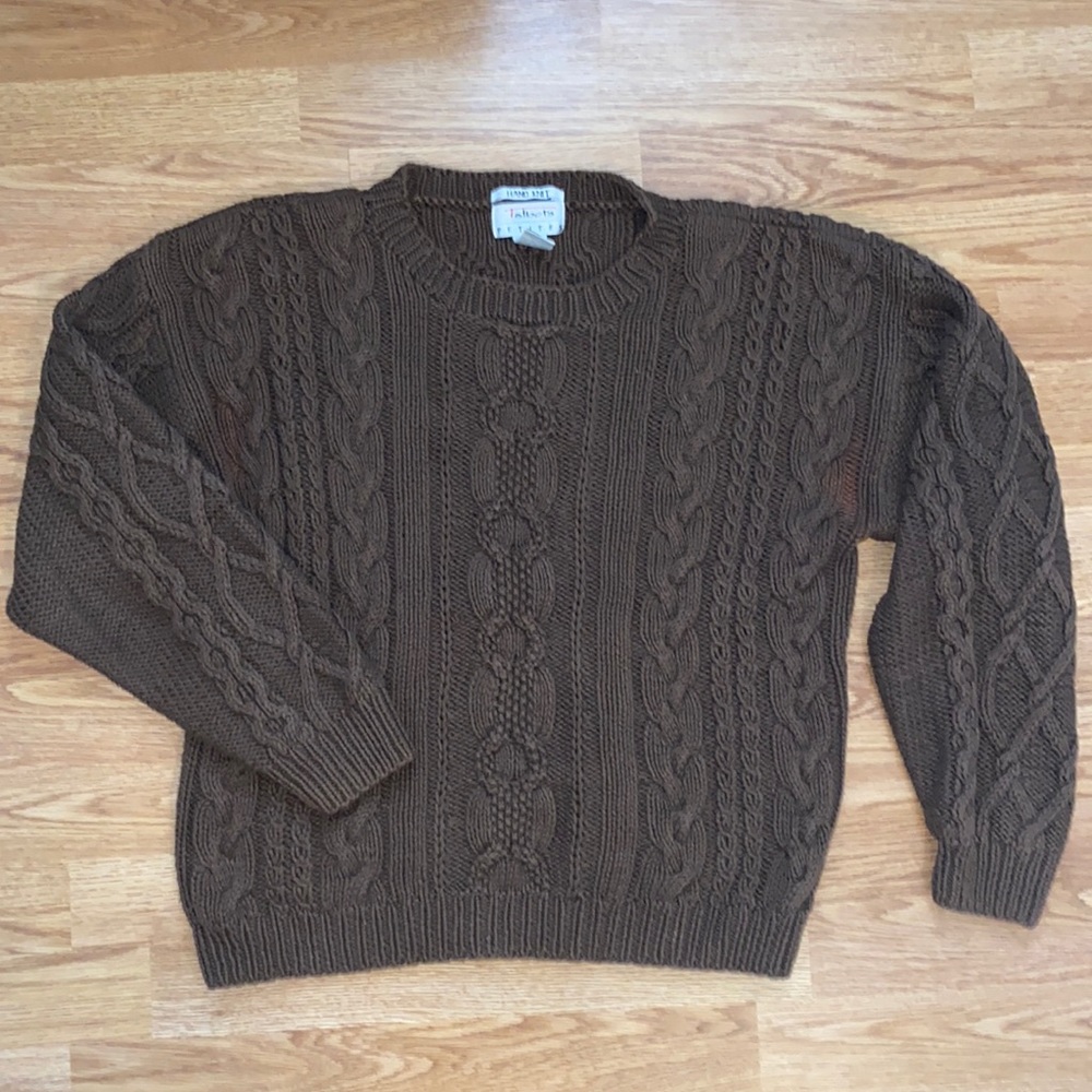 Talbots cable knit sweater